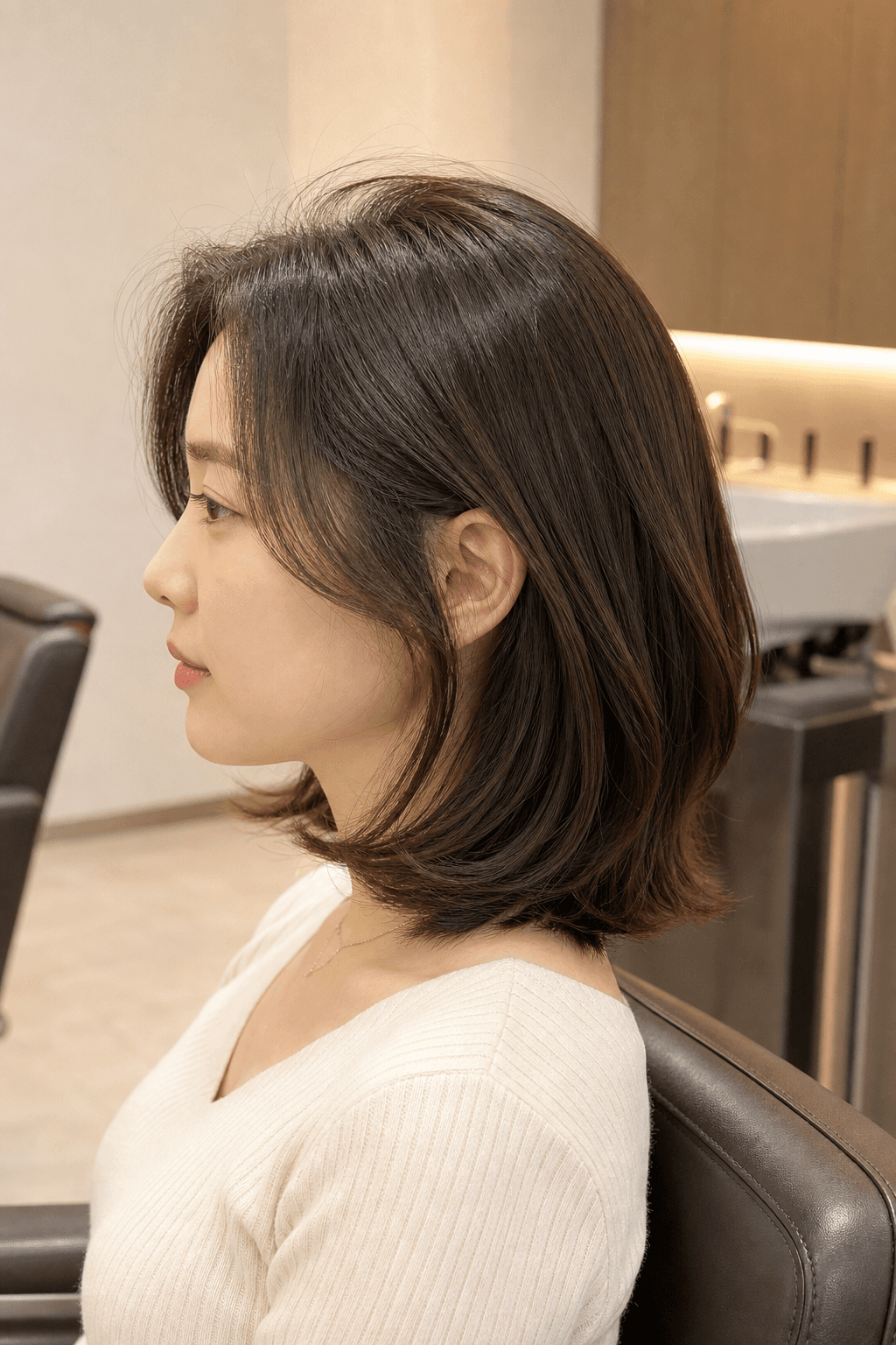 정수리 볼륨 살리기 — 뿌리 볼륨 펌